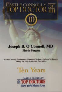 Dr. Joseph O'Connell Selected A Top Doctor New York Metro Area